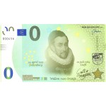 0 Euro biljet Willem van Oranje 